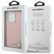8. Karl Lagerfeld FW Stamped Karl MagSafe Case for iPhone 16 Pro Max - Pink