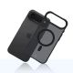 4. 3mk Smoke MagCase for iPhone 17 Air - Black Semi-Transparent