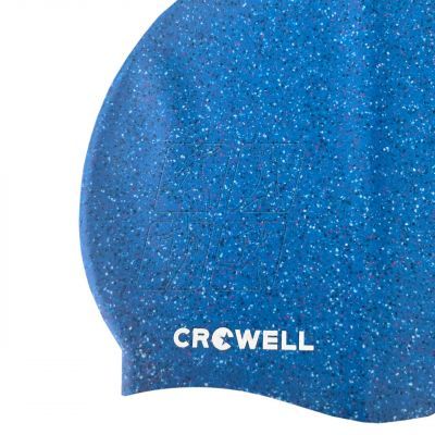 2. Silicone swimming cap Crowell Recycling Pearl blue col.5