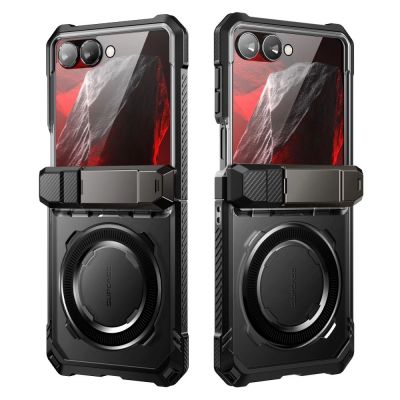 2. Supcase UB Grip Mag MagSafe Case for Samsung Galaxy Z Flip 8 - Black