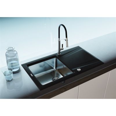 2. Deante Gerbera BGBB720 free-standing kitchen tap, black