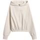 2. Women's sweatshirt 4F F2175 cream 4FWSS26TSWSF2175 12S