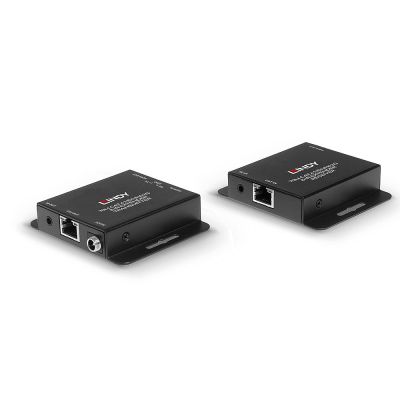 5. Lindy 38208 AV Extender AV Transmitter and Receiver Black
