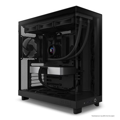 11. NZXT H6 FLOW MIDI TOWER COMPUTER CASE WITH WINDOW BLACK