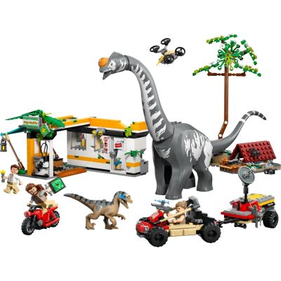 3. LEGO Jurassic World 76973 Titanosaurus and Raptor Chase
