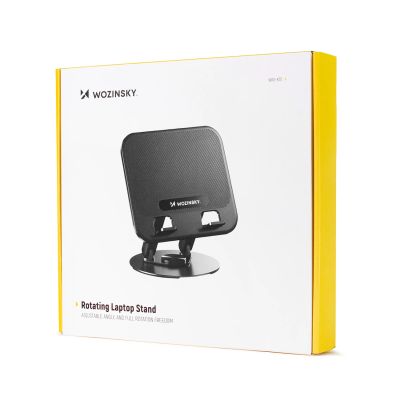 12. Wozinsky WRS-K75 swivel stand for laptop and tablet - black