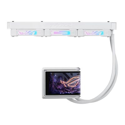 9. ASUS ROG RYUO IV 360 ARGB WHT Cooler
