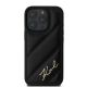 3. Karl Lagerfeld Quilted Signature iPhone 16 Pro Max Case - Black