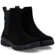 4. Waterproof Comfortable Black Leather Women’s Ankle Boots – Rieker 7269-00