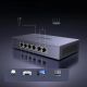 9. Switch Ugreen 6-Port 1Gb/s Ethernet Switch with PoE - Gray
