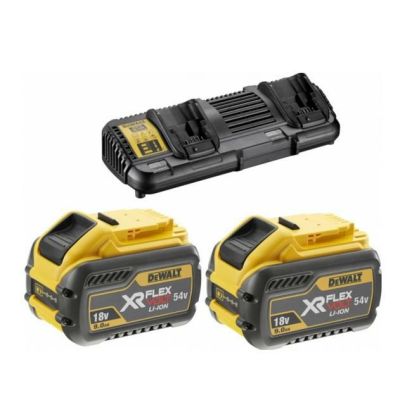 2. Flexvolt kit 2x9.0Ah+charger DEWALT DCB132X2-QW