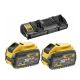 2. Flexvolt kit 2x9.0Ah+charger DEWALT DCB132X2-QW