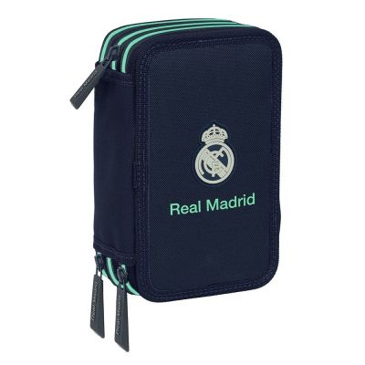 Real Madrid pencil case with equipment triple filled pencil case 37 pcs 412557857