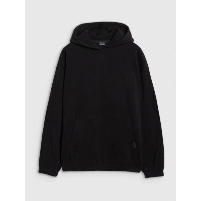 6. Men's sweatshirt with hood, open, 4F 4FRSS25TSWSM2181-20S
