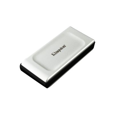4. Kingston XS2000 External SSD Drive (1TB; USB 3.2; Silver; SXS2000/1000G)
