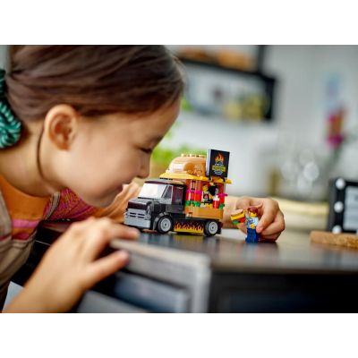 7. LEGO City 60404 Burger Truck