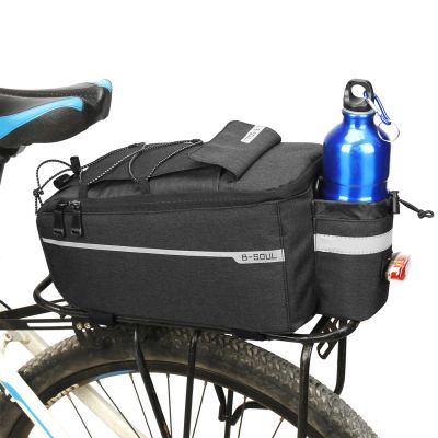 13. WYA26Y0S Thermal Bike Pannier Bag with Shoulder Strap - Black