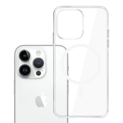 14. 3mk Clear MagCase Case for Apple iPhone 14 Pro Max - Transparent