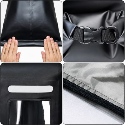 6. WNA-15L waterproof bag for a 15 l sup kayak with an RFID blocking divider - black