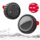 4. Wozinsky WAT-48-0Y1S Case for Apple AirTag, Screw-on, Waterproof, Self-Adhesive - Black