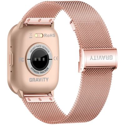 10. Smartwatch Gravity Pink Strap + Bracelet GT43-1