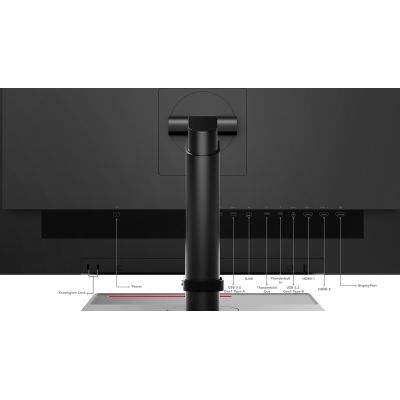 15. Lenovo ThinkVision P27u-20 Computer Monitor 68.6 cm (27") 3840 x 2160 px 4K Ultra HD LED Black
