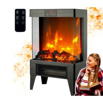 4. Electric fireplace heater Q20P CARRUZZO