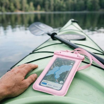 6. Tech-Protect UWC7 6.9" waterproof case - pink