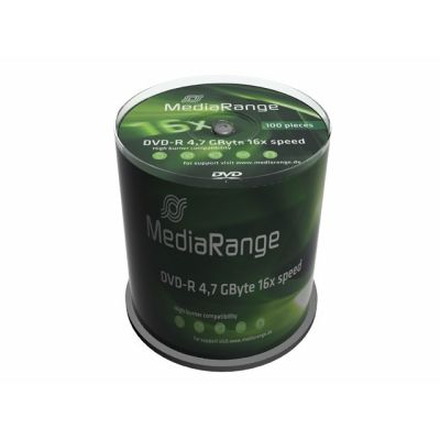 2. MediaRange MR442 DVD disc 4.7 GB DVD-R 100 pcs.