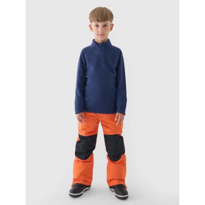 3. Boy's fleece thermal underwear (top) 4F Junior 4FJWAW24UFLEM050-31S