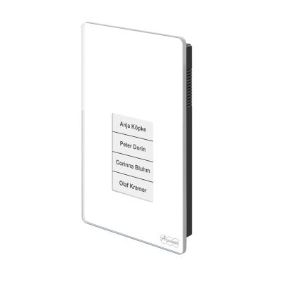 11. Auerswald TFS-Dialog 400 Access Control Terminal with Fingerprint Reader - White