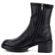 3. Women's black high-heeled ankle boots Potocki SZ12835