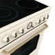 15. GORENJE GECS6B70CLI Retro electric cooker 60 cm | ExtraSteam | AirFry | FrozenBake | cream