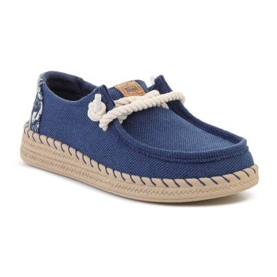 HEYDUDE WENDY ESPADRILLE HIBISCUS ENSIGN BLUE/MULTI 45237-4ZL