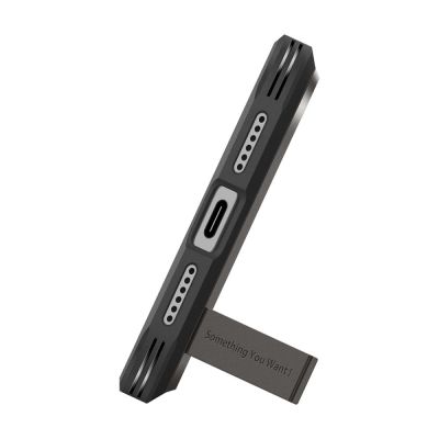 6. Spigen Tough Armor "T" MagSafe Case for iPhone 17 Pro - Gray