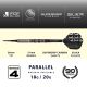 3. Harrows Chizzy Series 4 Darts 90% Softip