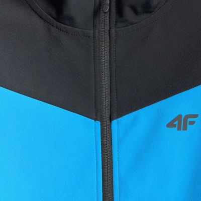 6. Boy's softshell jacket 4F M477 blue 4FJWSS26TSOFM477 33S