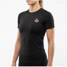 Women's Black Combat T-Shirt Rashguard | DBX Bushido