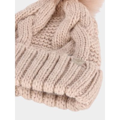 2. Women's winter hat 4F 4FWAW24ACAPF411-83S
