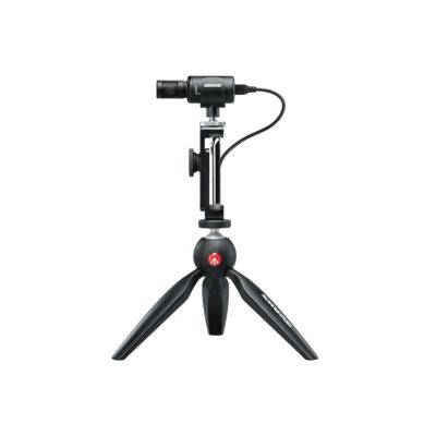 Shure MV88+DIG-VIDKIT - New version of the MV88+ VIDEO KIT microphone