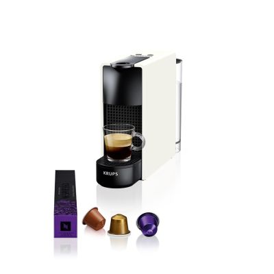 Krups Nespresso Essenza Mini XN1101 capsule coffee machine (1260W; white)