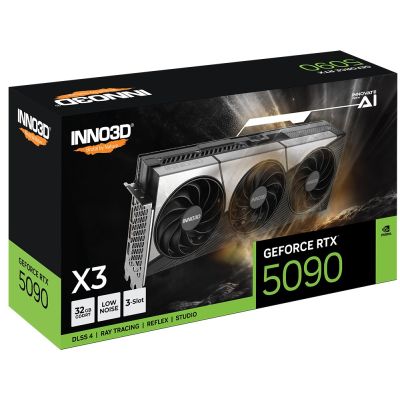 2. INNO3D GeForce RTX 5090 X3 graphics card