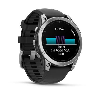 2. Garmin Fenix E stainless steel watch 010-03025-00