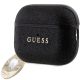 3. Guess GUAP2PGEHCDK case for AirPods Pro 2 cover - black Fixed Glitter Heart Diamond Charm