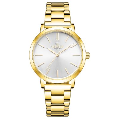 Giewont Sapphire Gold Silver Women's Watch GW2360-B2