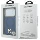 8. Karl Lagerfeld IML K Head Logo MagSafe Case for iPhone 17 Pro Max - Blue
