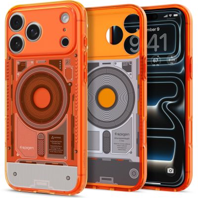 22. Spigen Ultra Hybrid MagSafe Case for iPhone 18 Pro / 17 Pro - Orange