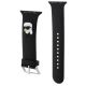 3. Karl Lagerfeld 3D Rubber Karl Head strap for Apple Watch 42/44/45/49mm - black