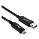 4. 10m Lindy USB 3.2 Gen 1 Type-A to Type-C Hybrid Cable