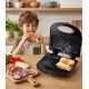 11. Esperanza Pizzaiola TKT005K sandwich maker (700W; black)